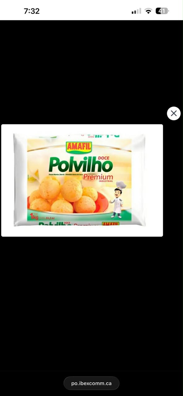 Amido de mandioca Amafil SWEET  1kg
